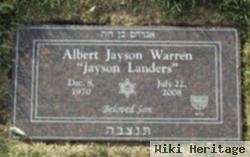 Albert Jayson "jayson Landers" Warren