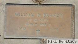 William D Brandt