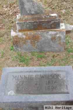 Minnie E. Wilson