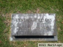 Cynthia Williams