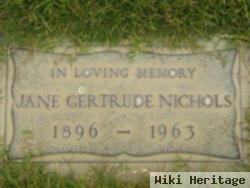 Jane Gertrude Nichols