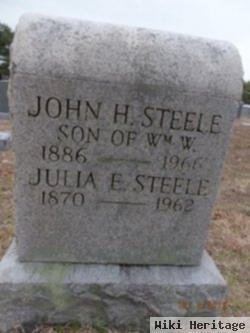 Julia E Steele