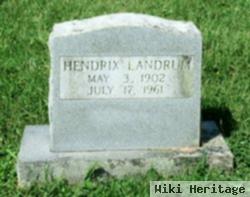 Hendrix Landrum