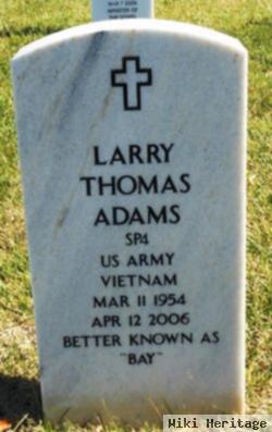 Spec Larry Thomas "bay" Adams
