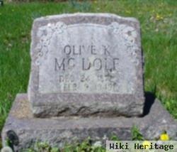 Olive K. Mcdole