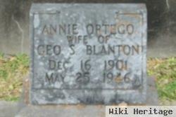 Annie Ortego Blanton