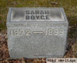 Sarah "sadie" Boyce