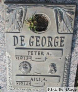 Peter A Degeorge