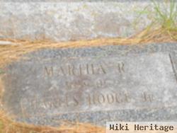 Martha R Hodge