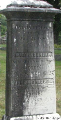 Mary Jane Dunlap Bullard