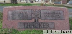 Walter R Thacker