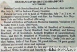 Herman David "butch" Bradford