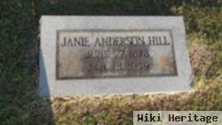 Janie Anderson Hill