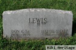 Hattie Sharp Lewis