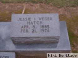 Jessie Ida Brooks Weger, Hatch