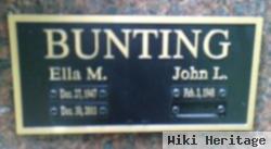 Ella M Bunting