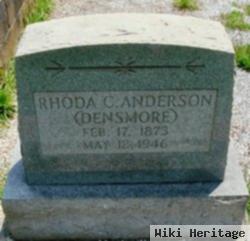 Rhoda C Densmore Anderson