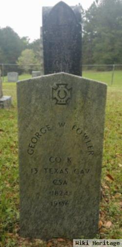 George Washington Fowler, Sr