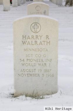 Harry R Walrath