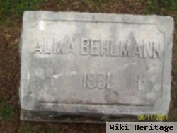 Alma Adelaide Behlmann