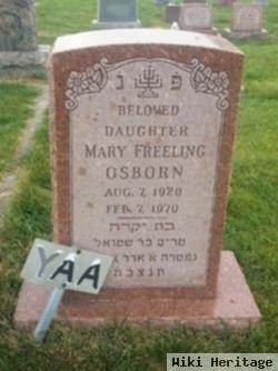 Mary Freeling Osborn