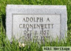 Adolph A Cronenwett