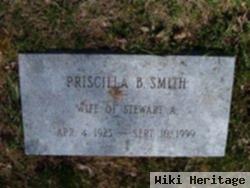 Priscilla B Smith Richardson