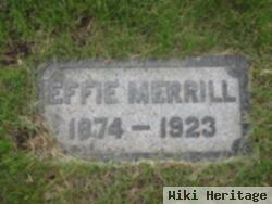 Effie Carrie Mcallister Merrill