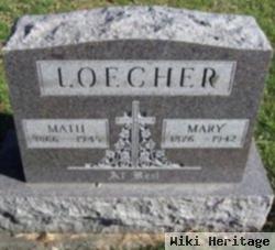 Mary Weber Loecher