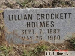 Lillian Lena Crockett Holmes