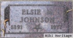 Elsie M Johnson