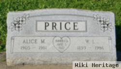 Alice M West Price