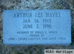 Arthur Lee Hayes