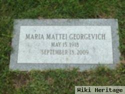 Maria Mattei Georgevich