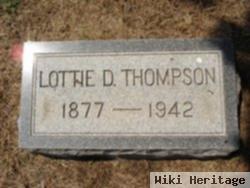 Lottie D Thompson