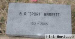 A. R. "sport" Barrett