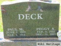 Peggy A Yates Deck