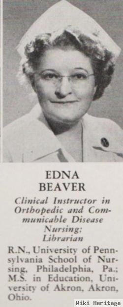 Edna R Beaver