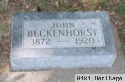 John J Beckenhorst