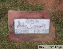 John Rufus "dutch" Carroll