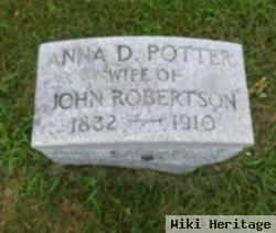 Anna D. Potter Robertson