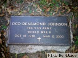 Oco Dearmond "johnny" Johnson