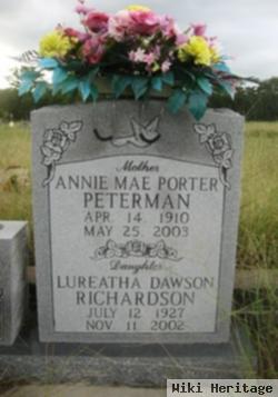 Annie Mae Porter Peterman