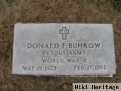 Pvt Donald F. Buhrow