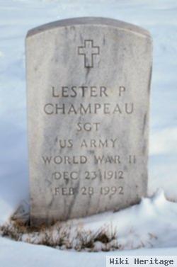 Lester P Champeau