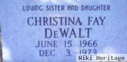 Christina Fay Dewalt