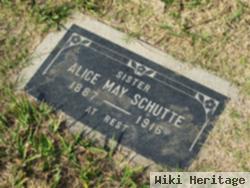 Alice May Mckee Schutte