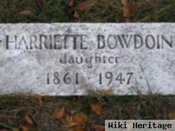 Harriette Bowdoin