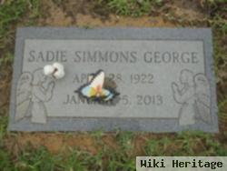 Sadie Bridger Simmons George