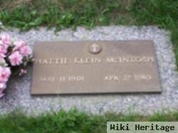 Hattie Ecklund Klein Mcintosh